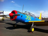 N313BT @ KMOD - 313BT  42-43210  after full restoration - by jason reid