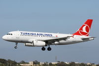 TC-JLO @ LMML - A319 TC-JLO Turkish Airlines - by Raymond Zammit
