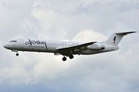 PH-LND @ EGSH - Landing onto runway 27. - by keithnewsome