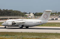 D-AWUE @ LMML - Bae146 D-AWUE WDL Aviation - by Raymond Zammit
