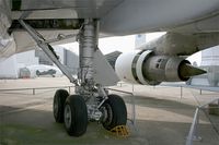 F-BPVJ @ LFPB - Boeing 747-128, Lateral main landing gear,  Air & Space Museum Paris-Le Bourget (LFPB-LBG) - by Yves-Q