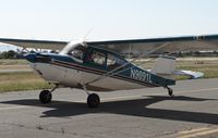 N9091L @ KRHV - A local 1970 Citabria taxing down taxiway Z for departure. - by Chris L.