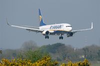 EI-DHT @ LFRB - Boeing 737-8AS, On final rwy 07R, Brest-Bretagne airport (LFRB-BES) - by Yves-Q
