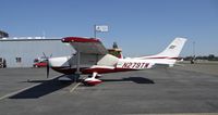 N279TW @ KRHV - A local Cessna 182T Turbo at the Trade Winds ramp a few hours before its departure. - by Chris L.