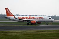 G-EZOH @ EGCC - just dept the runway 23R now taxing in to go onto its stand/gate