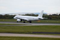 LY-VEN @ EGCC - rolling down runway 05L just lifting off