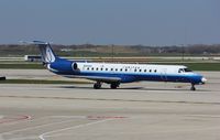 N844HK @ KORD - EMB-145LR - by Mark Pasqualino