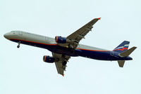VQ-BEG @ EGLL - Airbus A321-211 [4116] (Aeroflot Russian Airlines) Home~G 06/07/2014. On approach 27R.