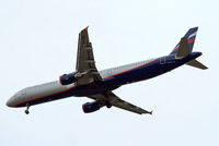 VQ-BEG @ EGLL - Airbus A321-211 [4116] (Aeroflot Russian Airlines) Home~G 06/07/2014. On approach 27R.