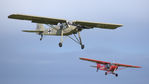 G-STCH @ EGTH - 45. A re-enactment of 'the final dogfight' (12 April 1945) - at the Shuttleworth VE Day Commemorative Airshow, May 2015