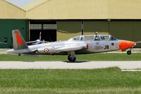 F-AZPZ @ LFMY - Fouga CM-170 Magister, Landing rwy 34, Salon De Provence Air Base 701 (LFMY) Open day 2013 - by Yves-Q