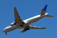 N799UA @ EGLL - Boeing 777-222ER [26926] (United Airlines) Home~G 16/07/2014. On approach 27R. - by Ray Barber