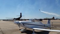 N669S @ DYS - Thunderbird in the background, on the ramp at the Big Country Air Fest - by Kent Hulick