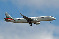 LZ-SOF @ EGLL - Embraer Emb-190-100IGW [19000492] (Bulgaria Air) Home~G 15/07/2014. On approach 27L.