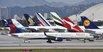 N592NW @ KLAX - Taxiing to gate at LAX - by Todd Royer