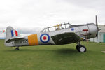 G-BJST @ X5FB - Canadian Car & Foundry T-6H Harvard 4M at Fishburn Airfield UK April 15th 2015. - by Malcolm Clarke