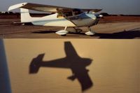 N6369E @ L73 - 69E at Poso Kern airport on a flight to the Mojave desert.The picture below, is in the Mojave desert.