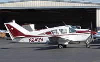 N64DN @ KRHV - A local 1973 Bellanca Super Viking Turbo Charged getting maintenance done at Squadron 2. - by Chris Leipelt