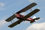 G-ANLS @ EGBR - De Havilland DH-82A Tiger Moth II at The Real Aeroplane Club's Auster Fly-In, Breighton Airfield, May 4th 2015. - by Malcolm Clarke