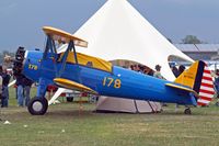N178MD @ EDMT - Boeing Stearman N2S-4 Kaydet [75-7853] Tannheim~G 24/08/2013