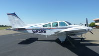 N1835B @ KRHV - A transient 1977 Beechcraft Baron 55 visiting Reid Hillview Airport, San Jose, CA. It's been here a few times in the past as well. - by Chris Leipelt