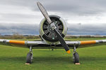 G-BJST @ X5FB - Canadian Car & Foundry T-6H Harvard 4M at Fishburn Airfield UK April 15th 2015. - by Malcolm Clarke