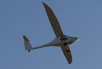 N110EV @ KRHV - A local Pipistrel Sinus 912 taking off on runway 31R at Reid Hillview Airport, San Jose, CA. - by Chris Leipelt