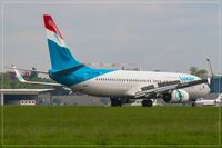LX-LGU @ ELLX - Boeing 737-8C9 - by Jerzy Maciaszek