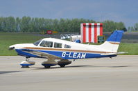 G-LEAM @ EGSH - Parked at Norwich. - by Graham Reeve