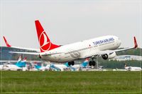 TC-JVG @ ELLX - Boeing 737-8F2 - by Jerzy Maciaszek