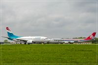LX-LGS @ ELLX - Boeing 737-7C9 - by Jerzy Maciaszek