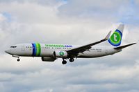 PH-HSI @ EGSH - Landing onto runway 27. - by keithnewsome