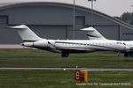 LX-FLY @ EGLF - Global Jet Luxembourg - by Chris Hall
