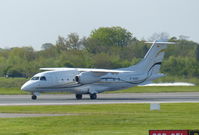 D-BABY @ EGCC - D-BABY  operated by Sun Air Scandinavia  at Manchester 8.5.15 - by GTF4J2M