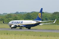 EI-ENM @ LFRB - Boeing 737-8AS, Taxiing to holding point rwy 07R, Brest-Bretagne airport (LFRB-BES) - by Yves-Q