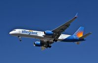 N902NV @ KLAS - Allegiant Air, seen here on short finals at Las Vegas Int'l(KLAS) - by A. Gendorf