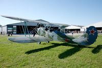 F-AZDB @ LFFQ - Polikarpov Po-2W, La Ferté Alais Airfield (LFFQ) Air Show 2012 - by Yves-Q
