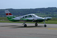 HB-LBM @ LSZG - one of two C 310 in Switzerland - by sparrow9