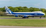 VQ-BJB @ ELLX - departure via RW24 - by Friedrich Becker