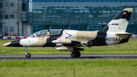 N215AX @ EDDR - departure via RW27