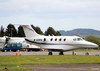 M-GDRS @ EGPN - Parked up on the apron at EGPN Dundee Riverside airport with a Flybe Dornier 328 G-BYHG in the background waiting to depart back to London Stansted EGSS - by Clive Pattle