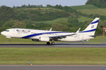 4X-EHC @ VIE - El Al - by Joker767