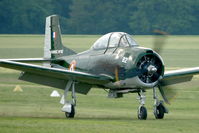 F-AZKG @ LFFQ - North American T-28A Fennec, La Ferté Alais Airfield (LFFQ) Air Show 2012 - by Yves-Q