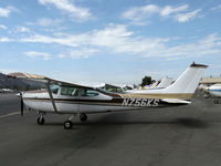 N756KS @ SZP - 1979 Cessna TR182 SKYLANE RG II, Lycoming O-540-L3C5D 225 Hp, AiResearch turbo delivers full power to this aircraft's 20,000' ceiling, Retractable gear - by Doug Robertson