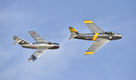 N186AM @ KCNO - Flying at the 2015 Planes of Fame Airshow - by Todd Royer