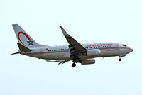 CN-RNV @ EGLL - Boeing 737-7B6 [28988] (Royal Air Maroc) Home~G 07/05/2015. On approach 27L.