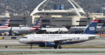 N840AW @ KLAX - Taxiing to gate at LAX - by Todd Royer