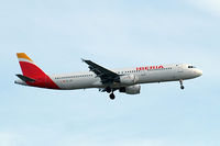 EC-JQZ @ EGLL - Airbus A321-211 [2736] (Iberia) Home~G 10/05/2015. On approach 27L.