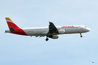 EC-JQZ @ EGLL - Airbus A321-211 [2736] (Iberia) Home~G 10/05/2015. On approach 27L.