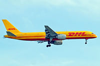 G-BMRJ @ EGLL - Boeing 757-236F [24268] (DHL) Home~G 10/05/2015. On approach 27L.